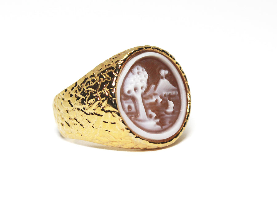Ring Cameo Gulf of Naples